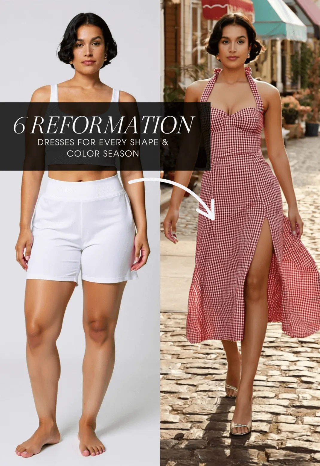 Reformation dresses for every body shape and color season