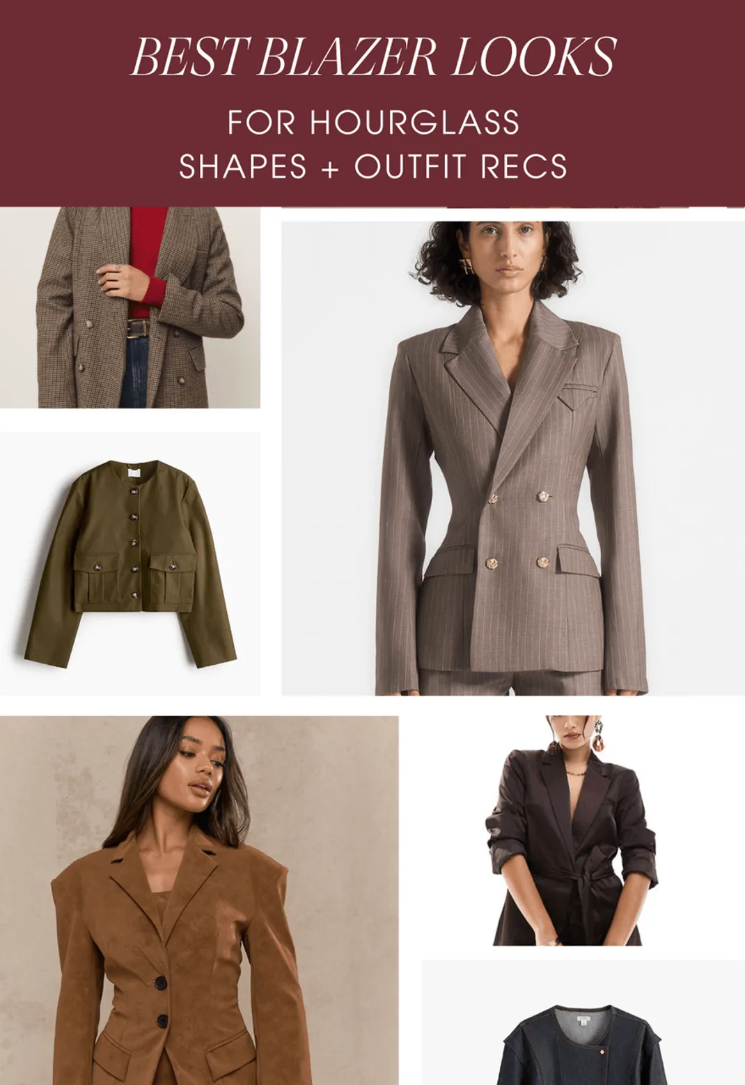 Best Blazer Outfit Ideas for Hourglass Body Shape