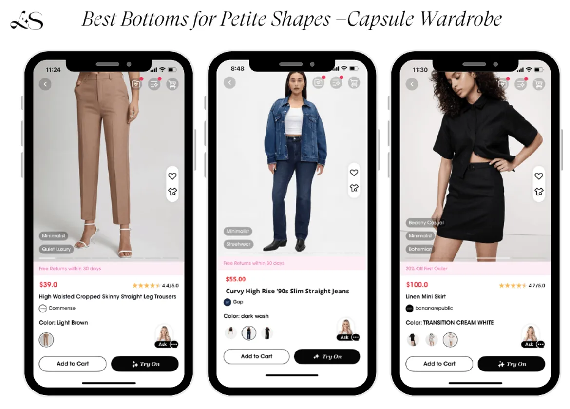Best pants and skirts for petite shapes