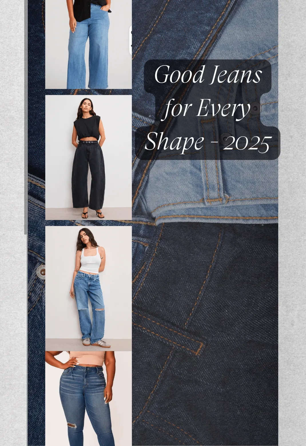Best jeans for every body shape 2025