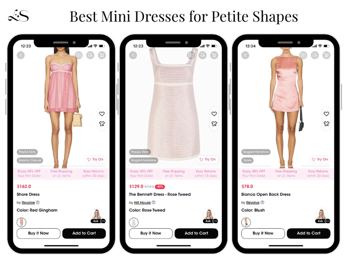 Best Mini Dresses for Petite Shapes