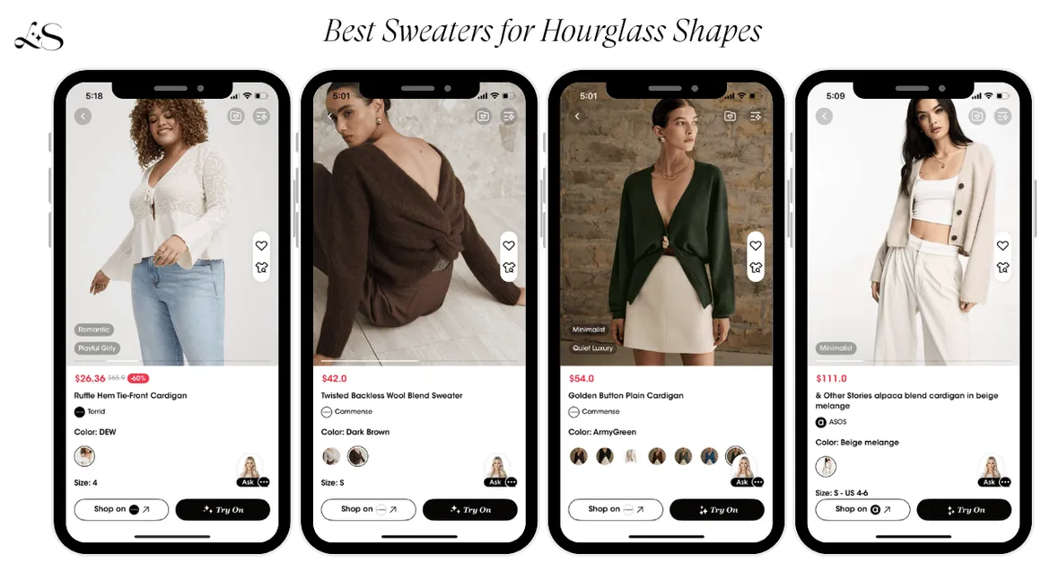 best sweaters for hourglass shapes trendy styles