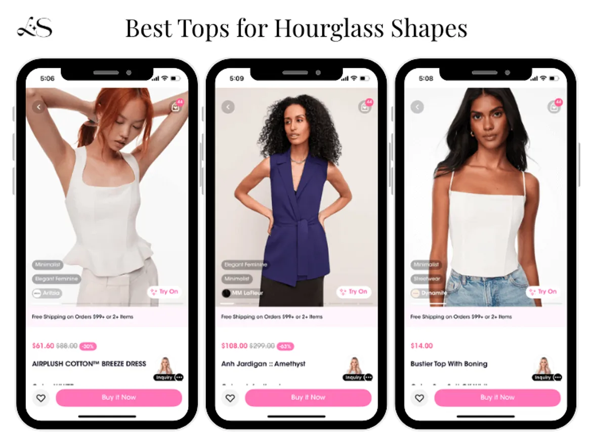 Best Tops for Hourglass Shapes
