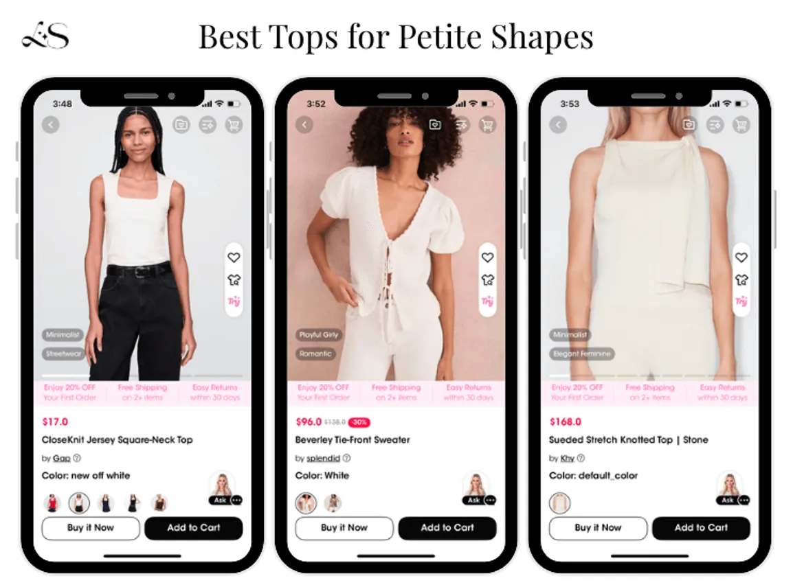 Best Tops for Petite Shapes