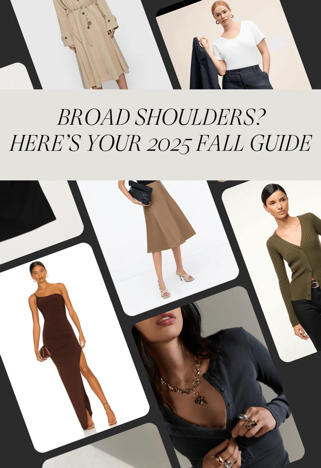 2025 fall fashion guide for broad shoulders