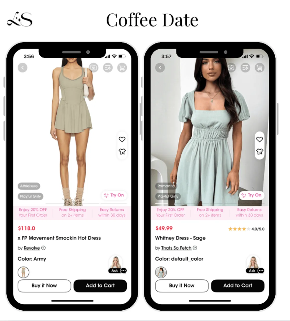 Casual summer dresses for coffee dates