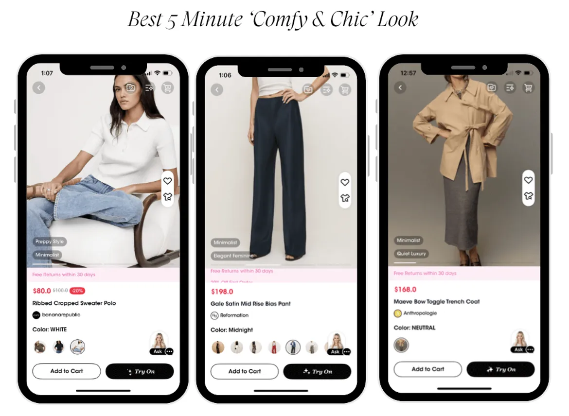 Comfy and chic work style outfits for women