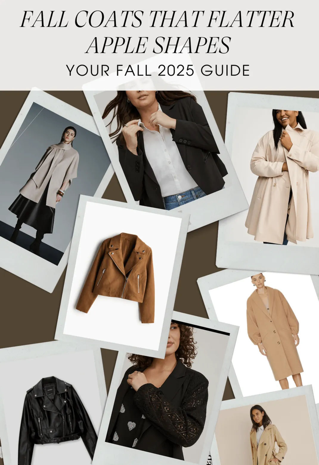 Fall coats that flatter apple body shapes for 2025