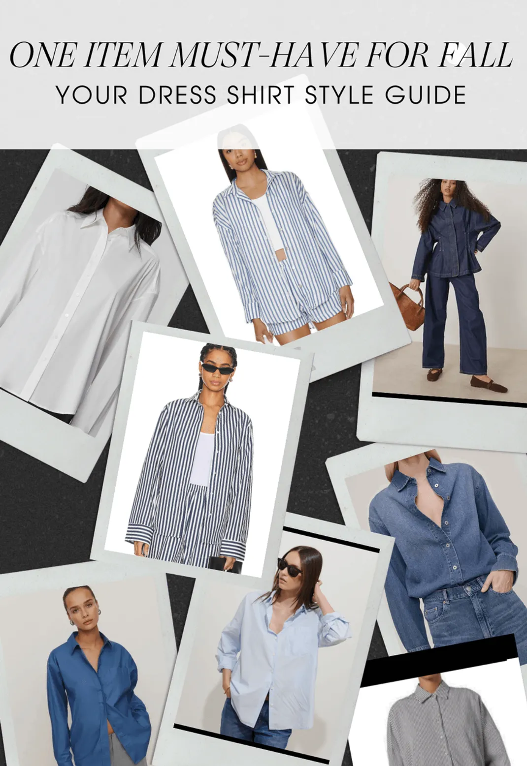 Fall essential dress shirts for women