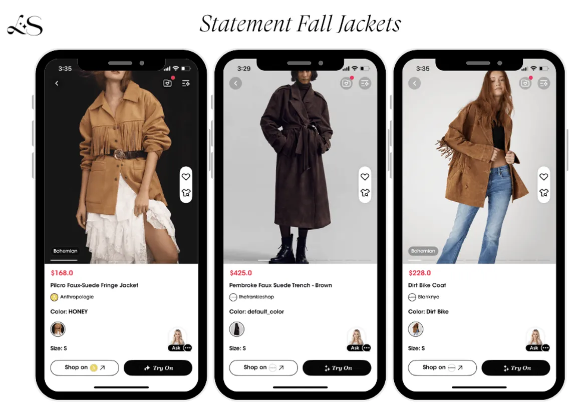 Statement jackets for fall layering 2025