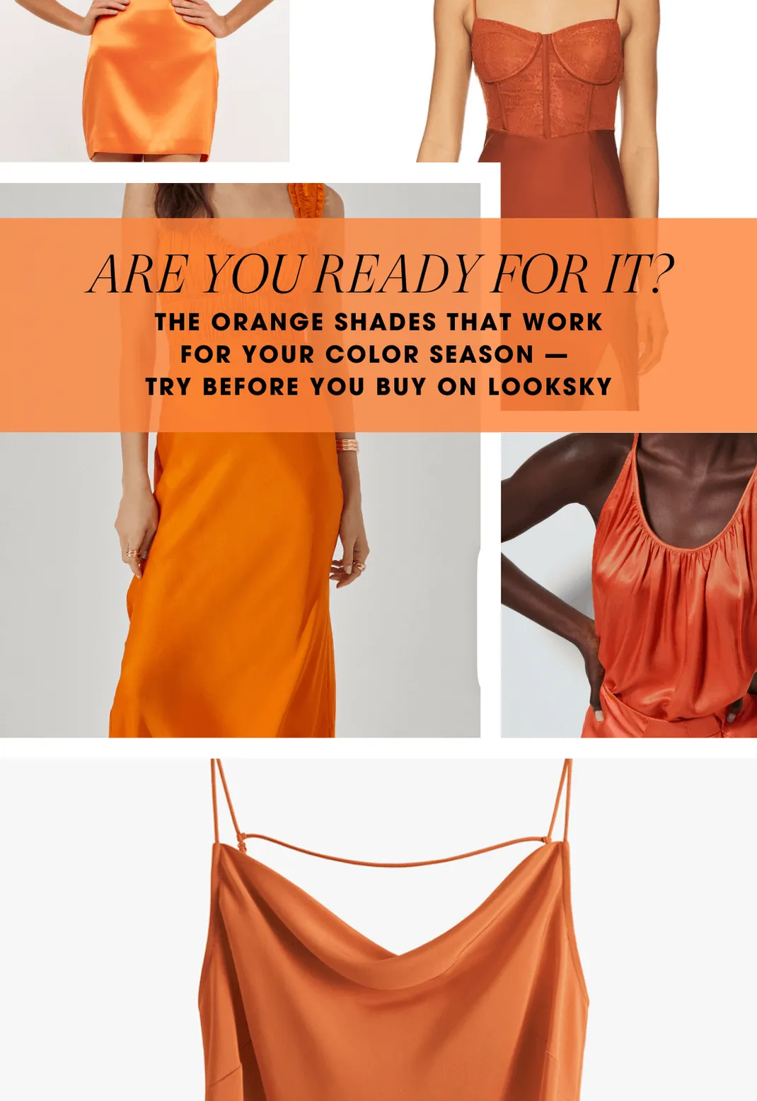 How to wear orange outfits based on your color season
