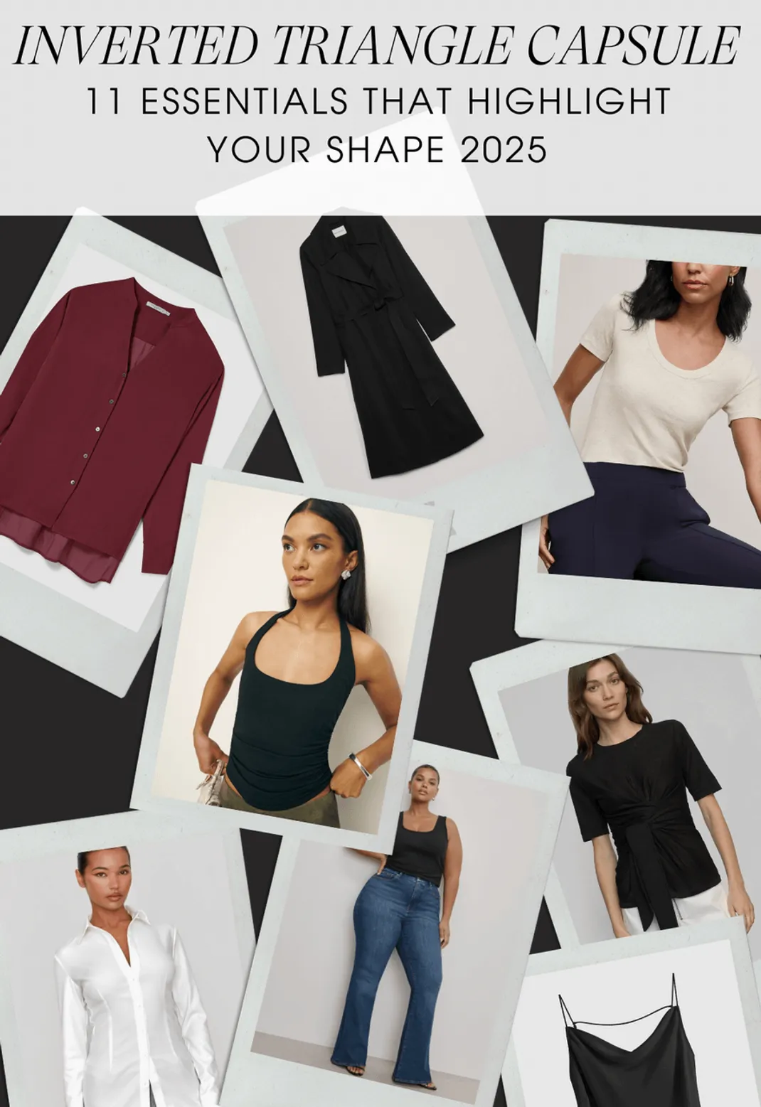 11 Essentials for Inverted Triangle Body Shape Capsule Wardrobe 2025