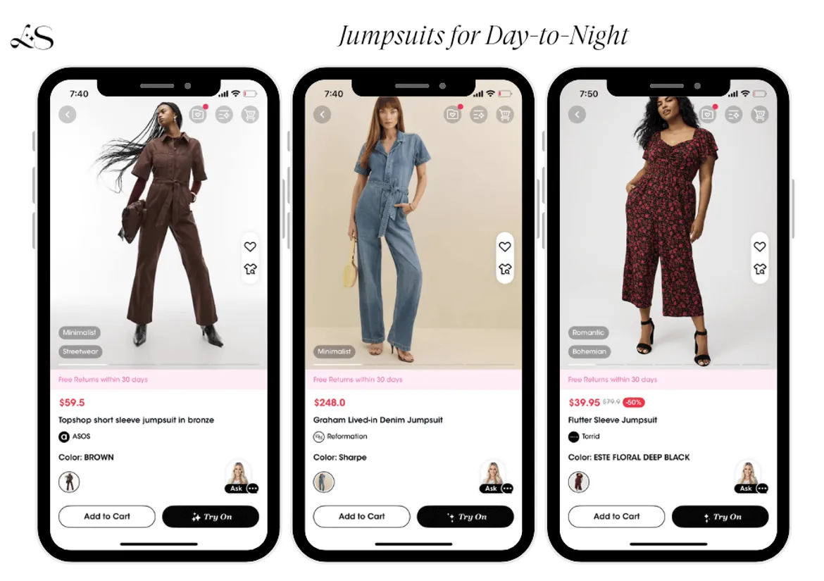 Jumpsuits day to night fashion transition