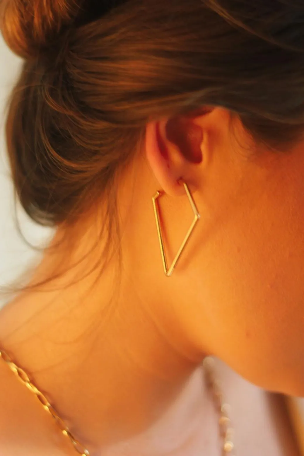 Bold statement earrings and necklace for 2024 fashion