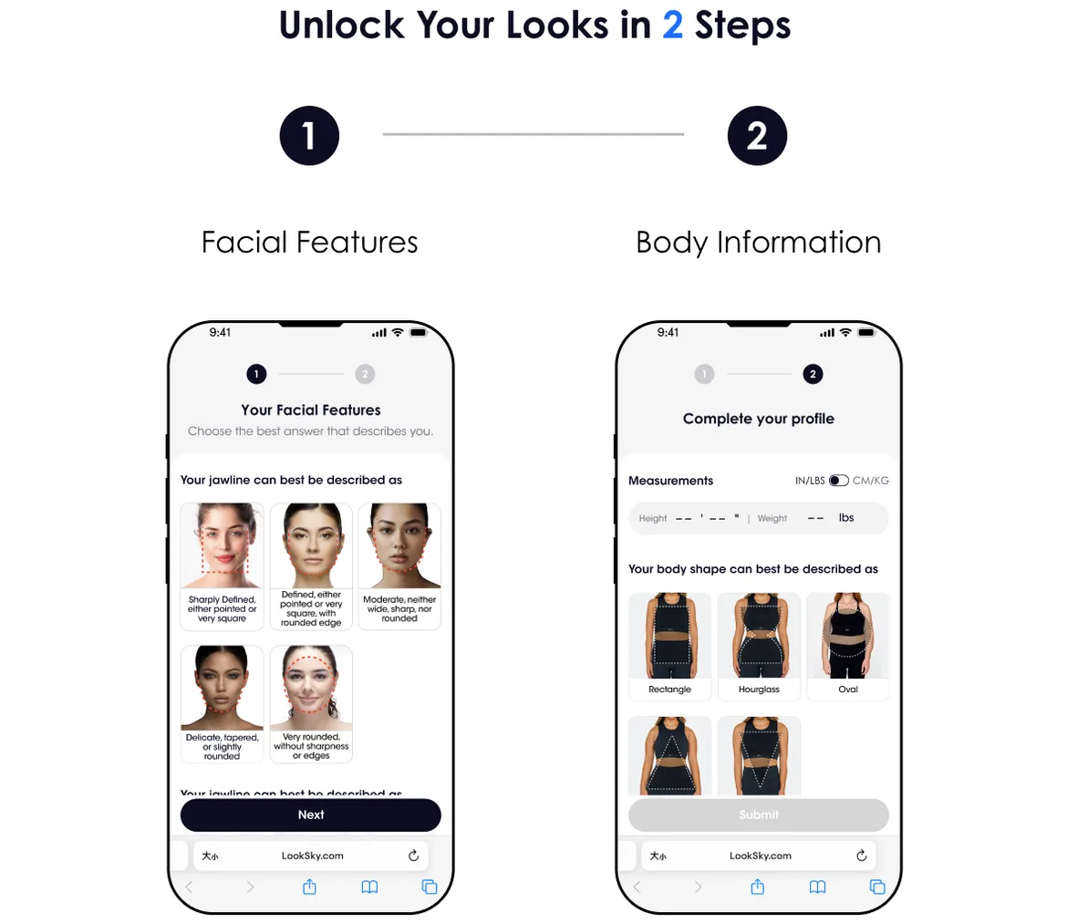 LookSky: Get Matched to Your Perfect 'Fits with AI Styling