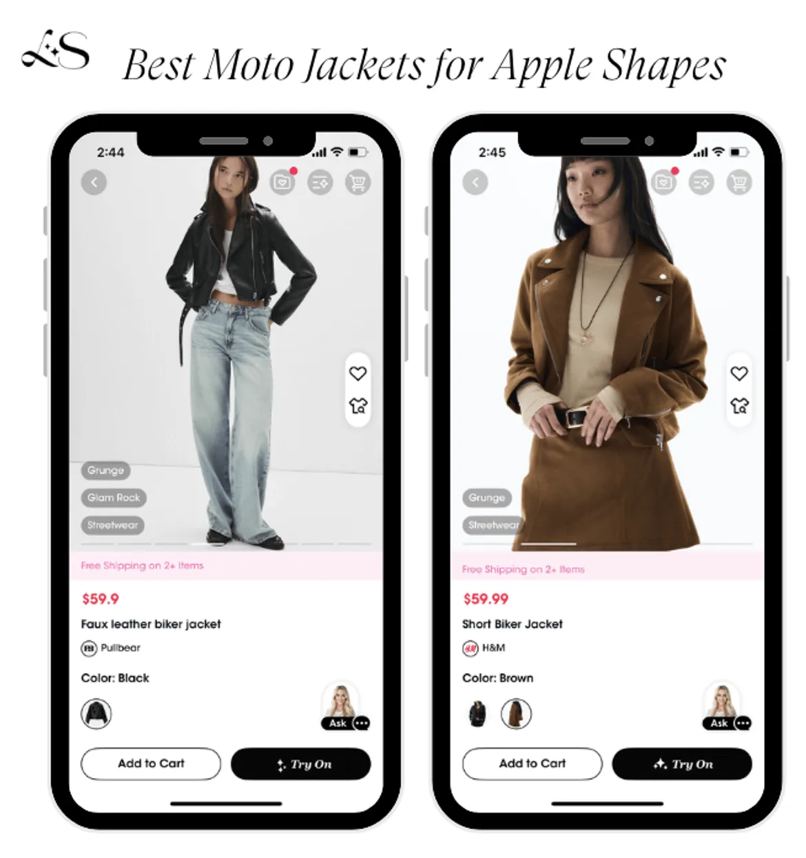 Best moto jackets for apple shapes