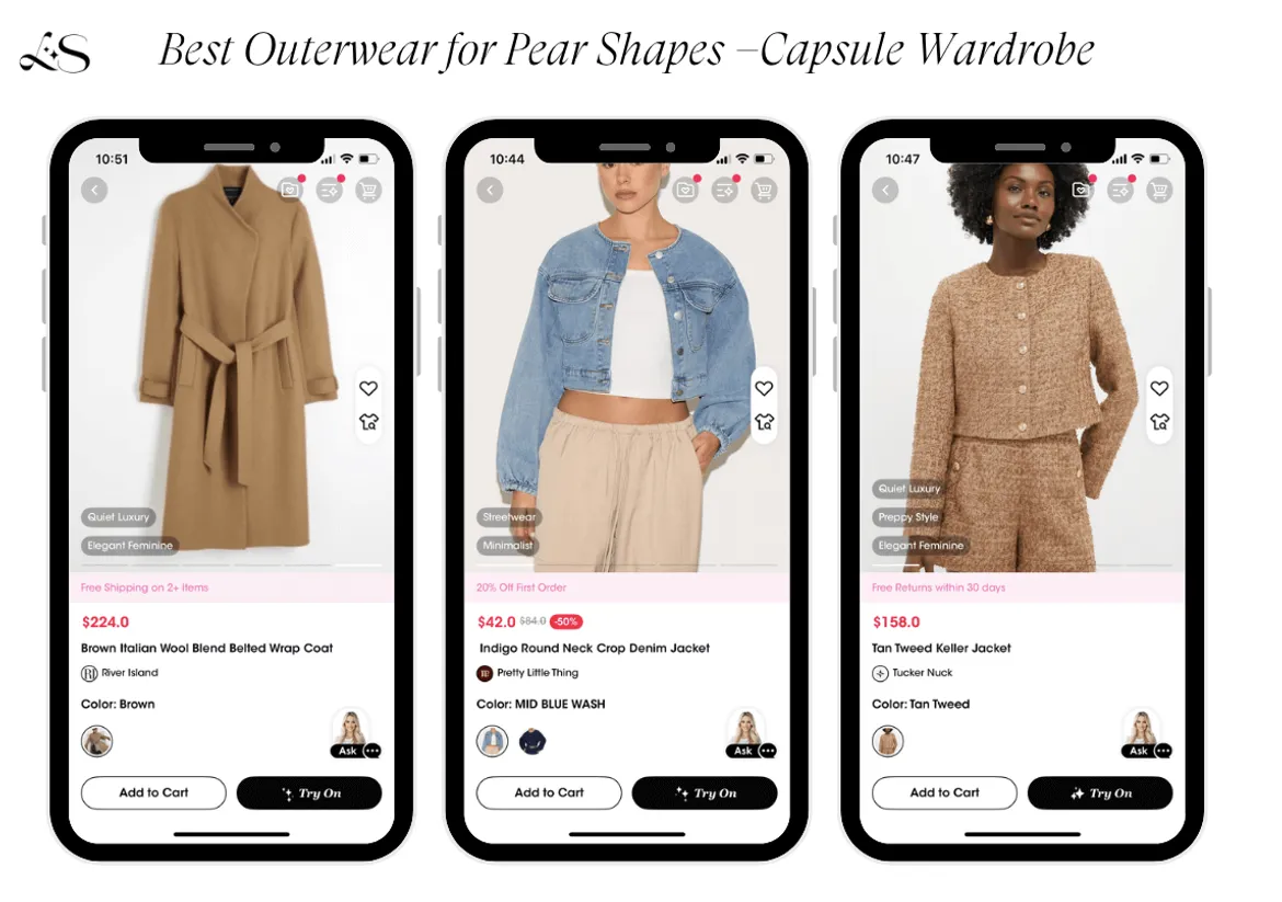 Best bottoms for pear shapes including bootcut jeans and belted skirt
