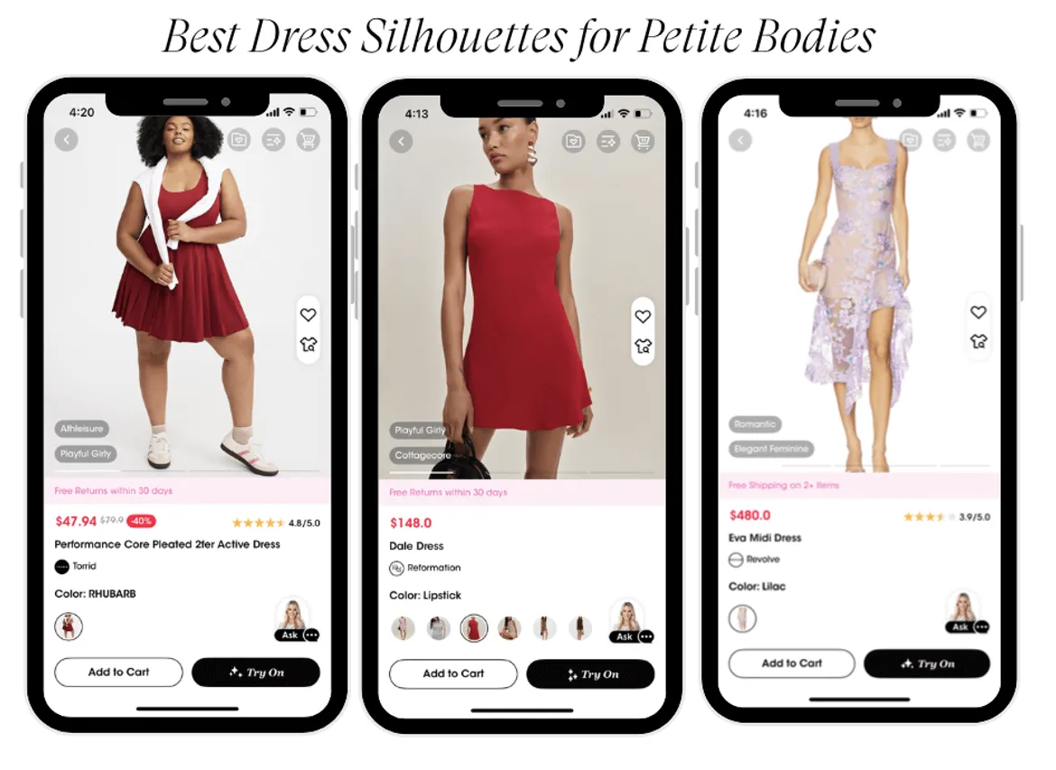 Best Dress Silhouettes for Petite Women