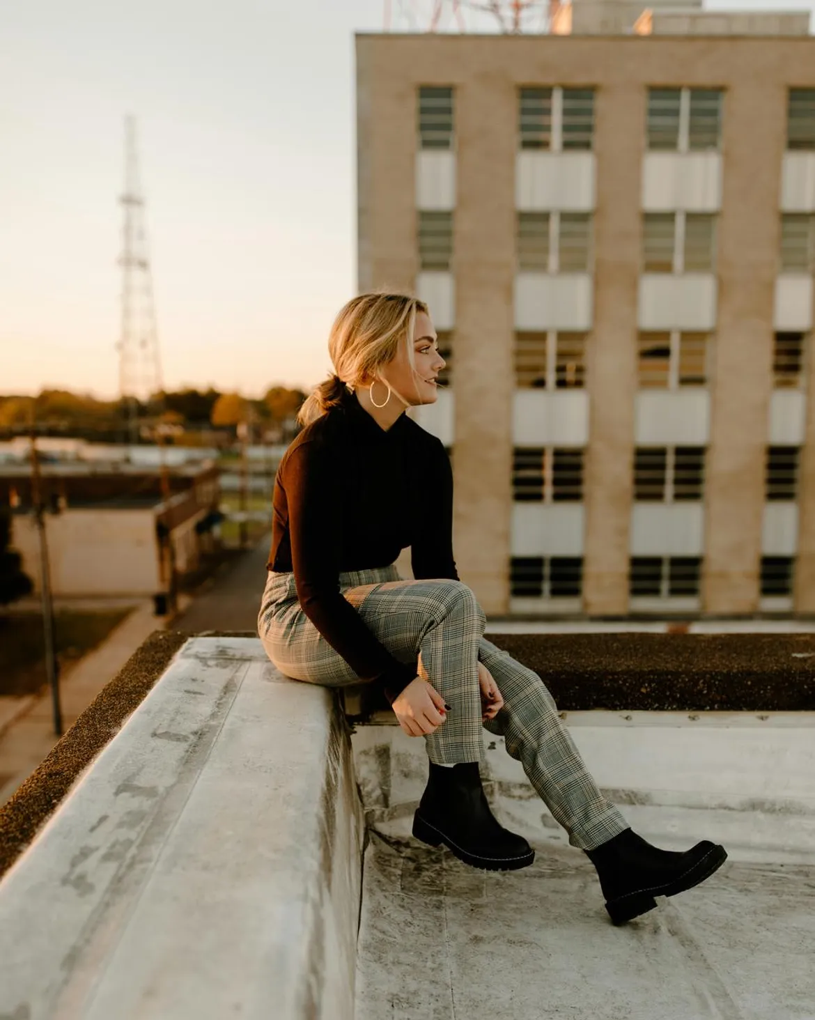 Classic black Chelsea boots for school outfits