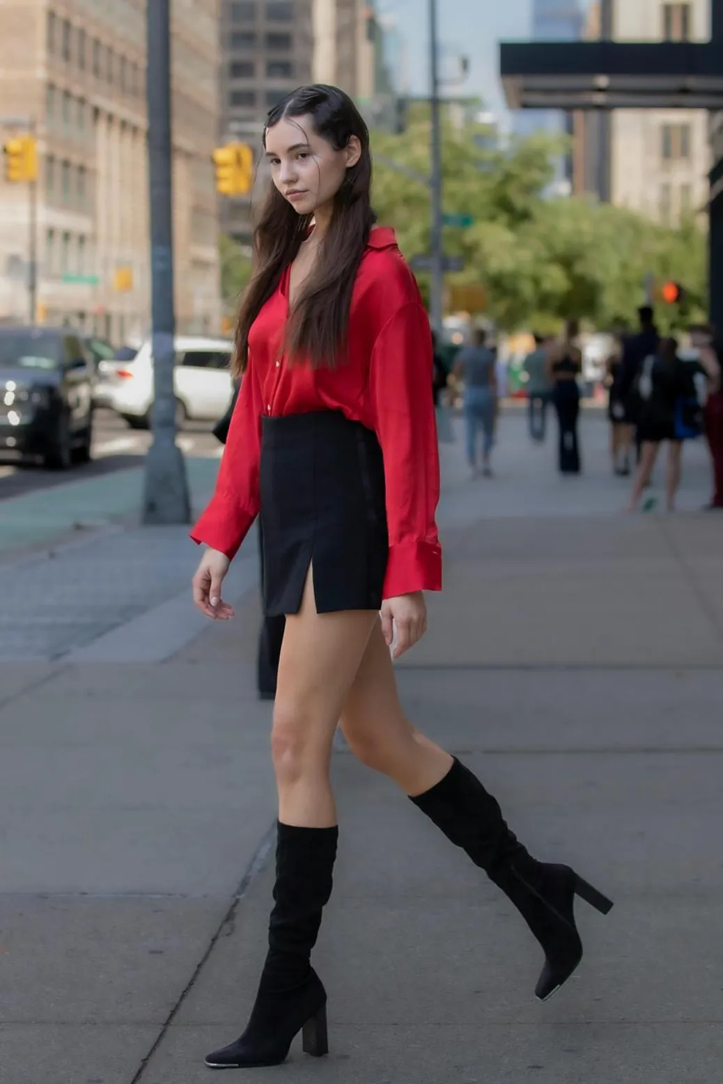 Cherry-inspired bold red aesthetic for 2025 fashion