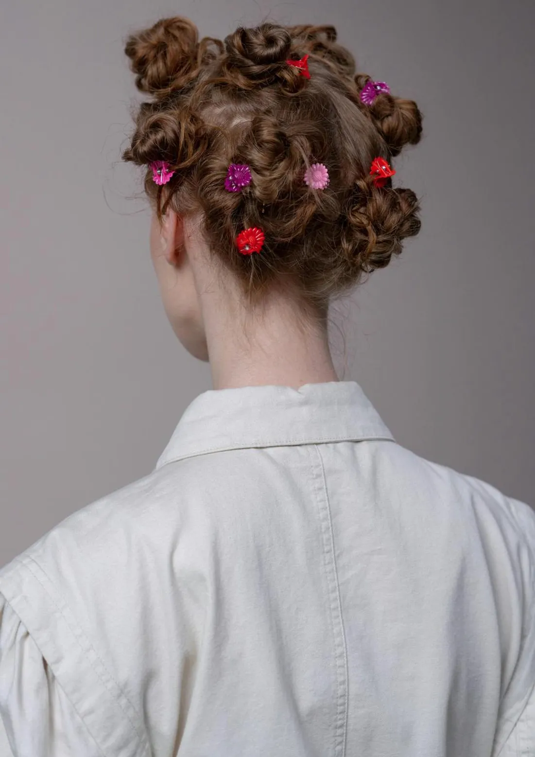 Skinny elastic headbands replaced by claw clips