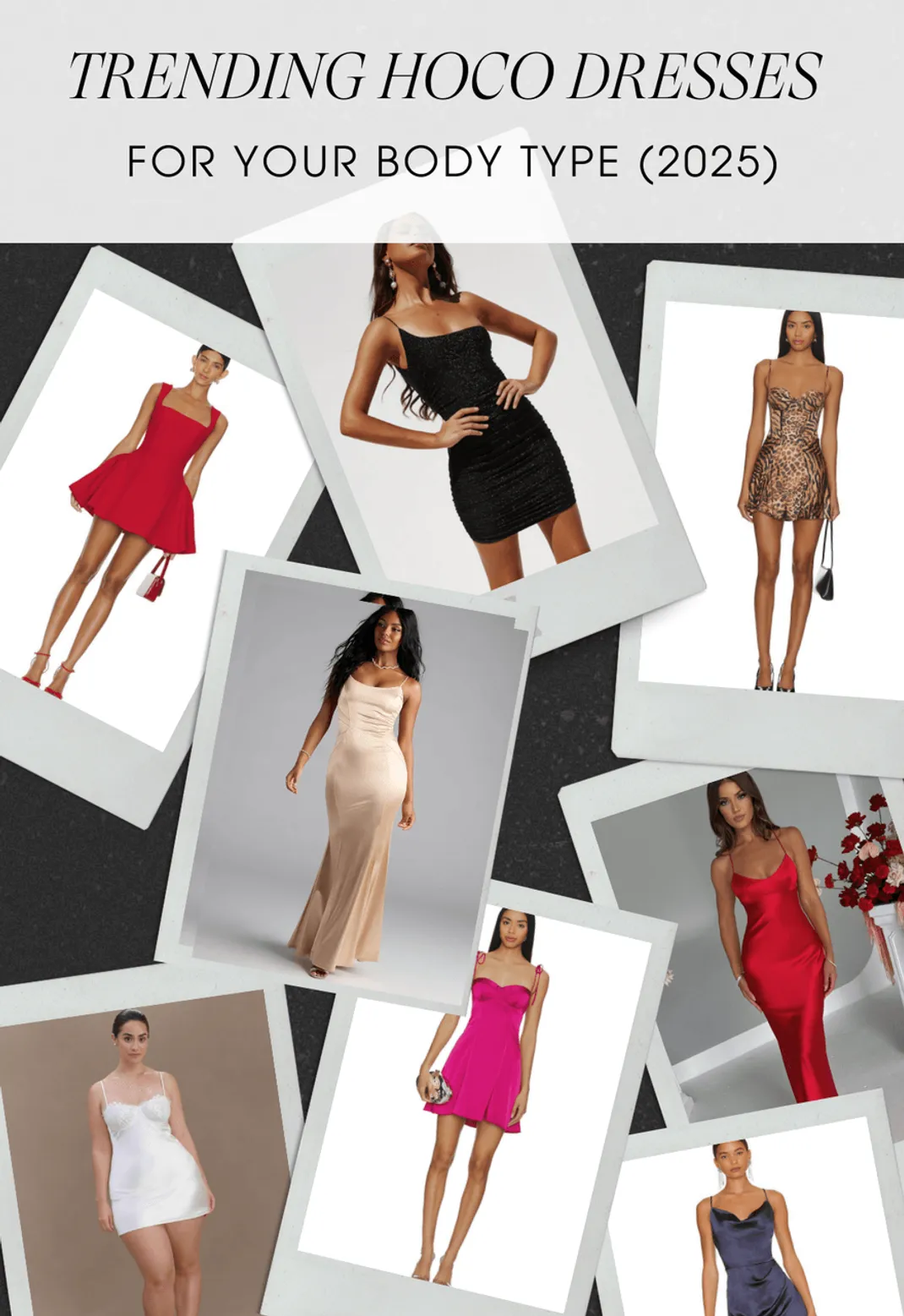 Trending homecoming dresses for different body types in 2025
