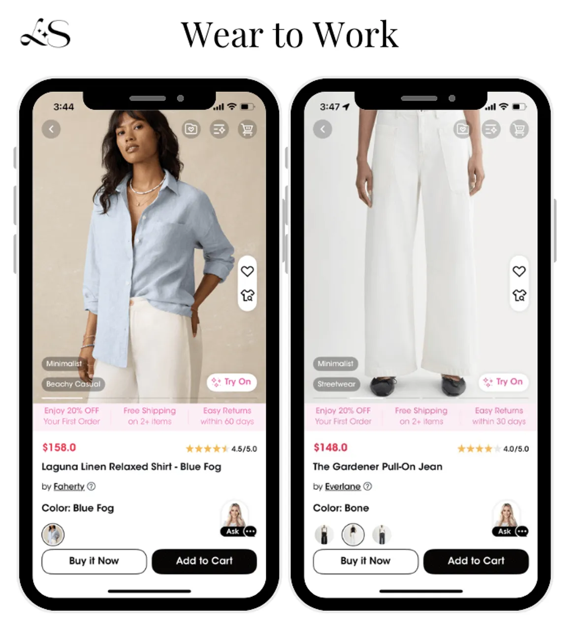 Office-ready summer outfits with linen shirt and white jeans