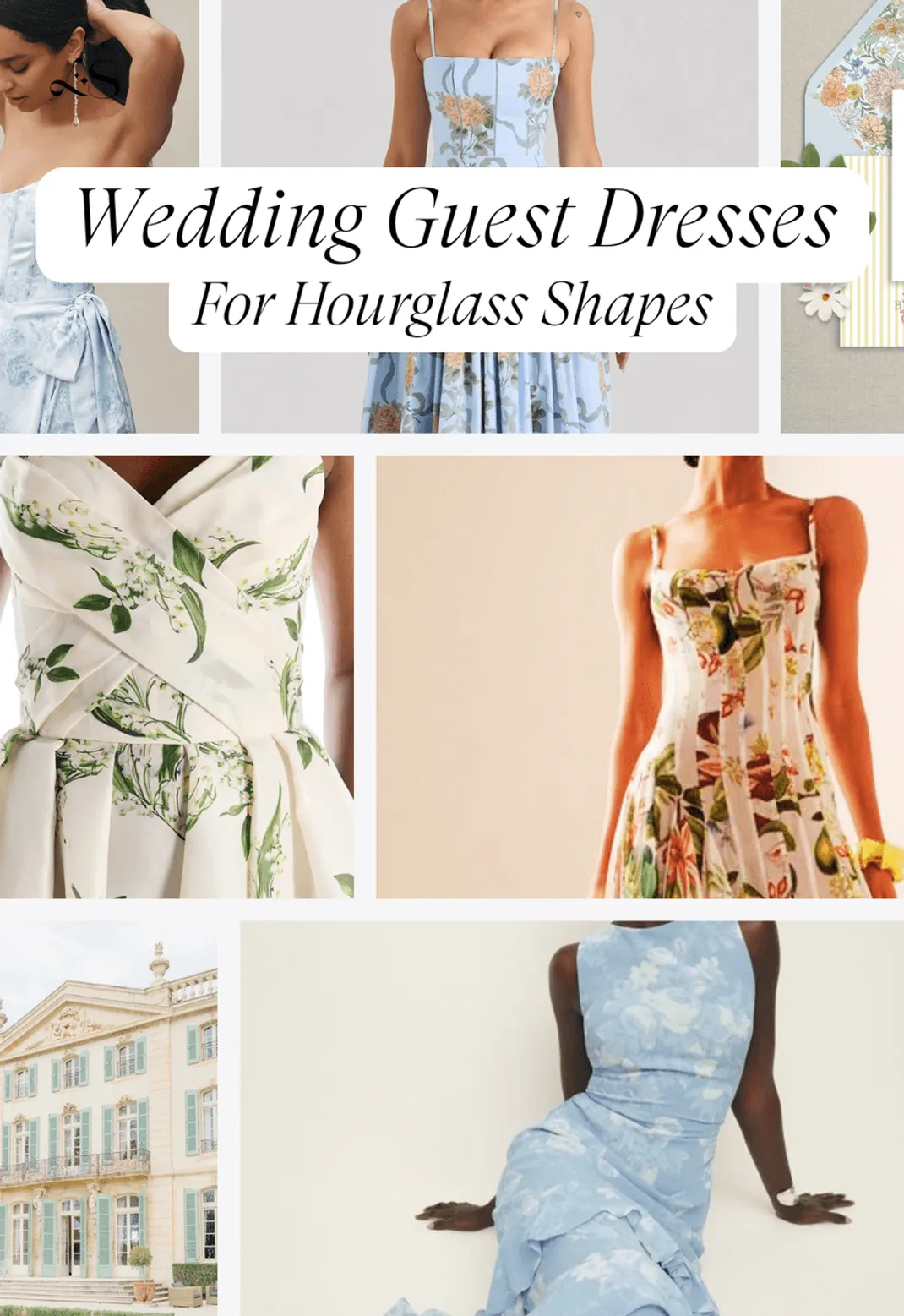 Wedding guest dresses for hourglass body shape 2025